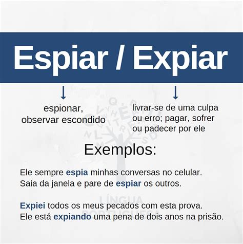 expiar o espiar